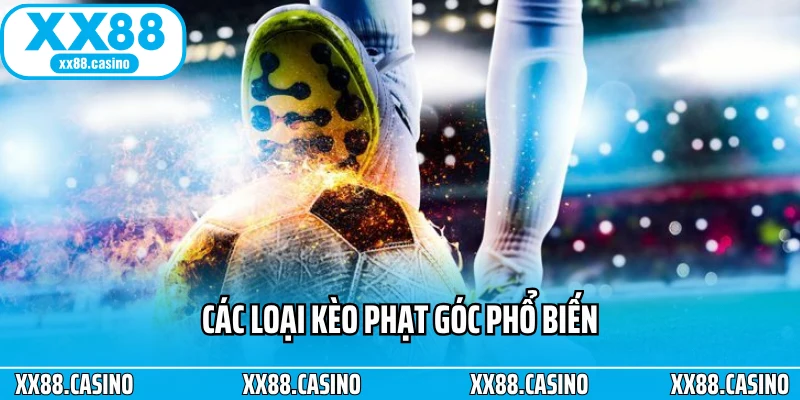 Các loại kèo phạt góc phổ biến Các loại kèo phạt góc phổ biến